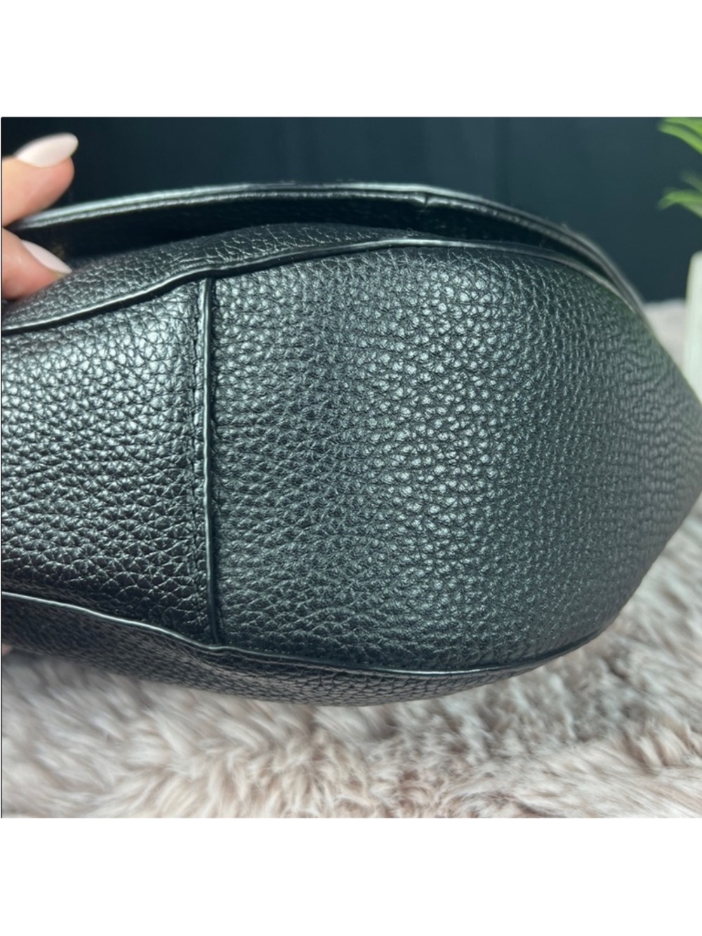 🖤✨Michael Kors Hayes Pebbled Leather Crossbody with Studded Strap NWOT✨🖤 - Picture 9 of 11